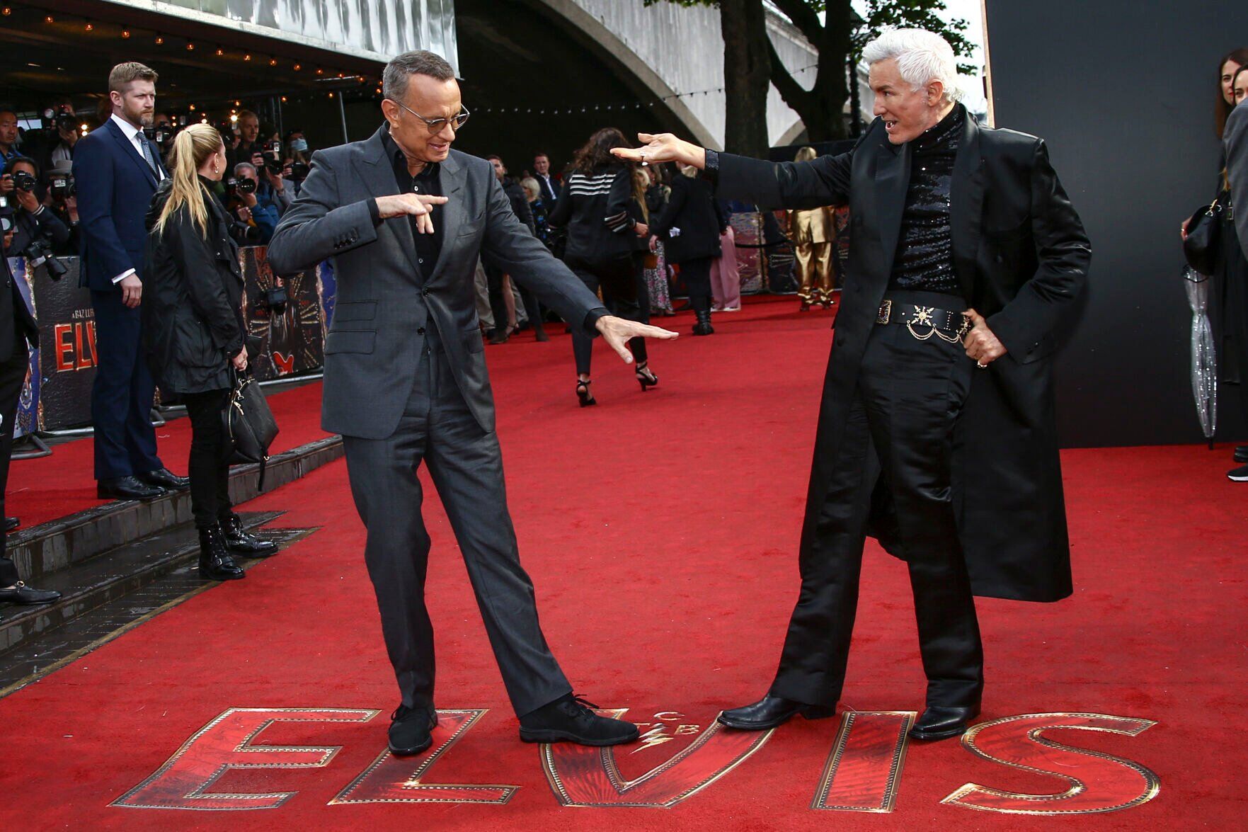 APTOPIX Britain Elvis Premiere